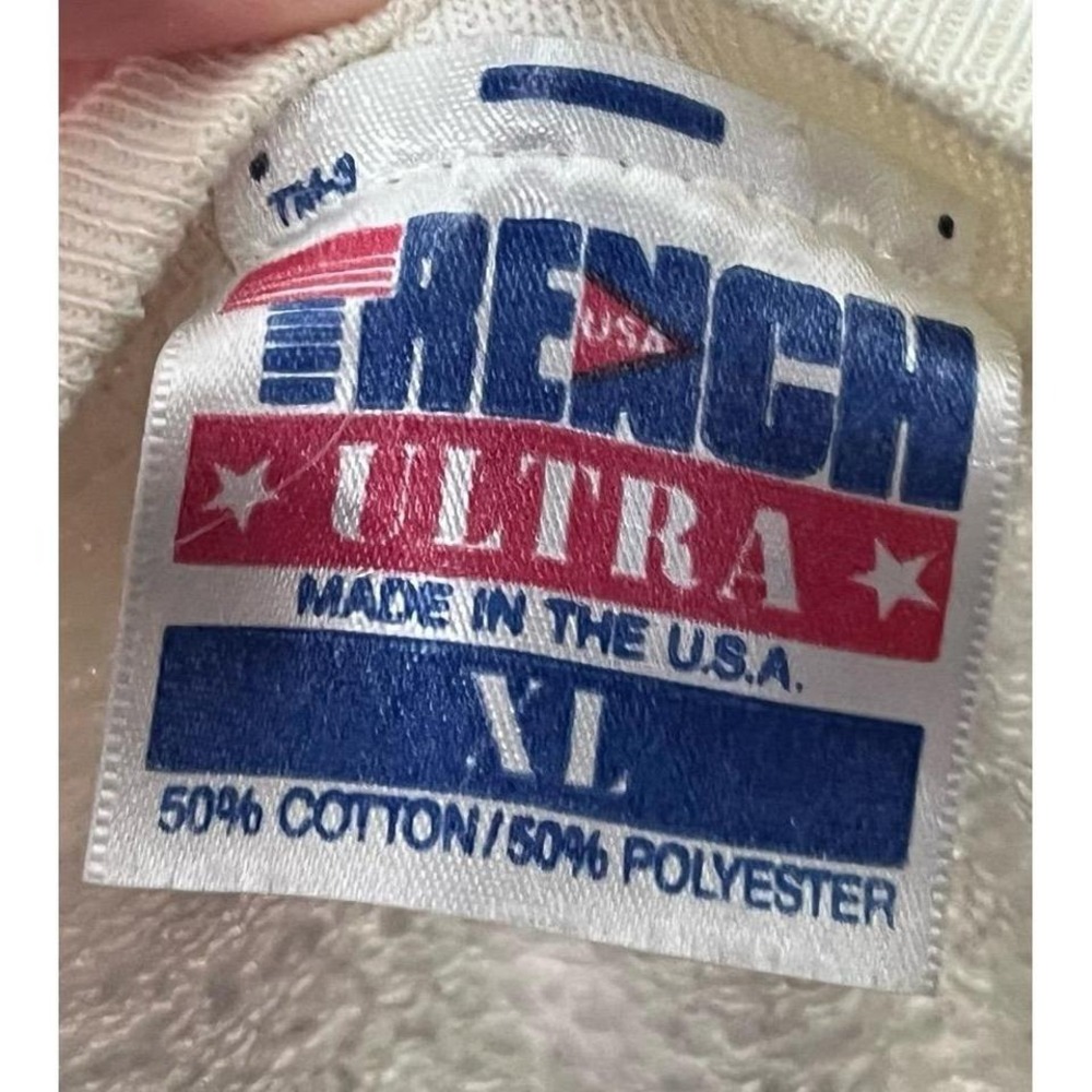 Vintage Deer Wildlife Graphic Sweatshirt XL – Made in USA – Trench Ultra – North - Picture 3 of 5